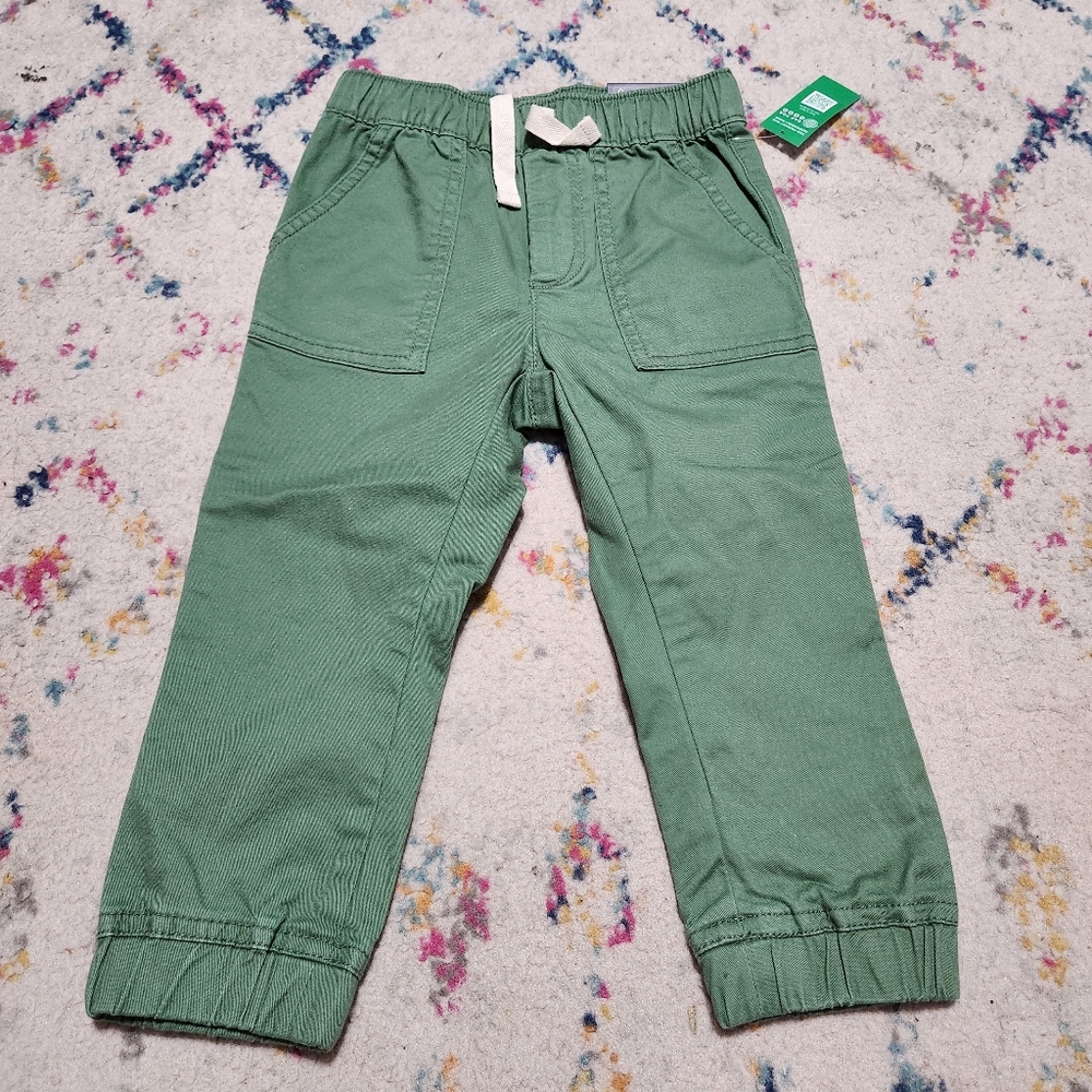 💘 Baby Gap NWT Green Joggers